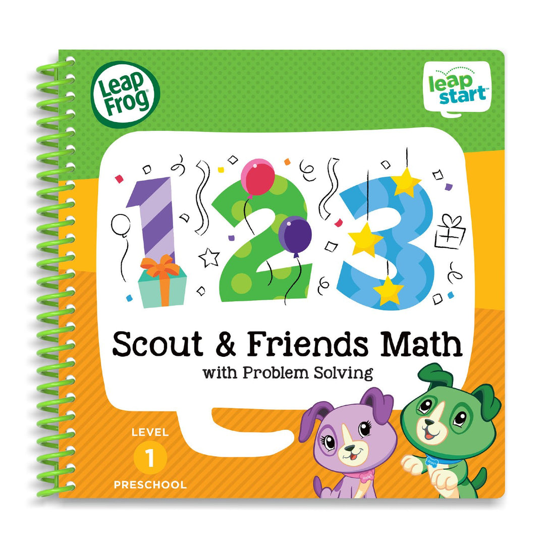 LeapStart Preschool 4-in-1 Activity Book Bundle with ABC, Shapes & Colors, Math, Animals