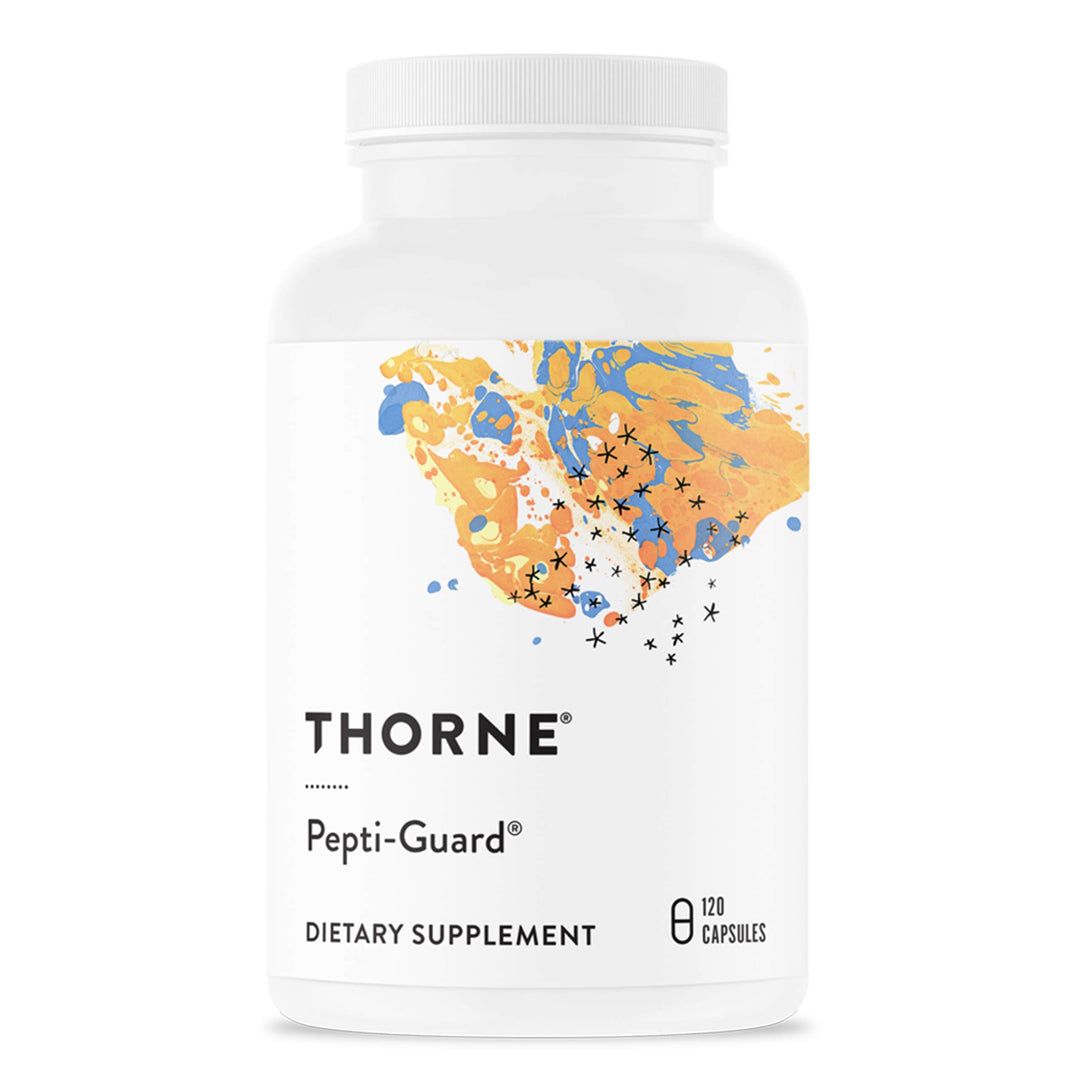 Thorne Research - Pepti-Guard - Support for a Healthy Stomach Lining with DGL and Aloe Vera Extract - 120 Capsules