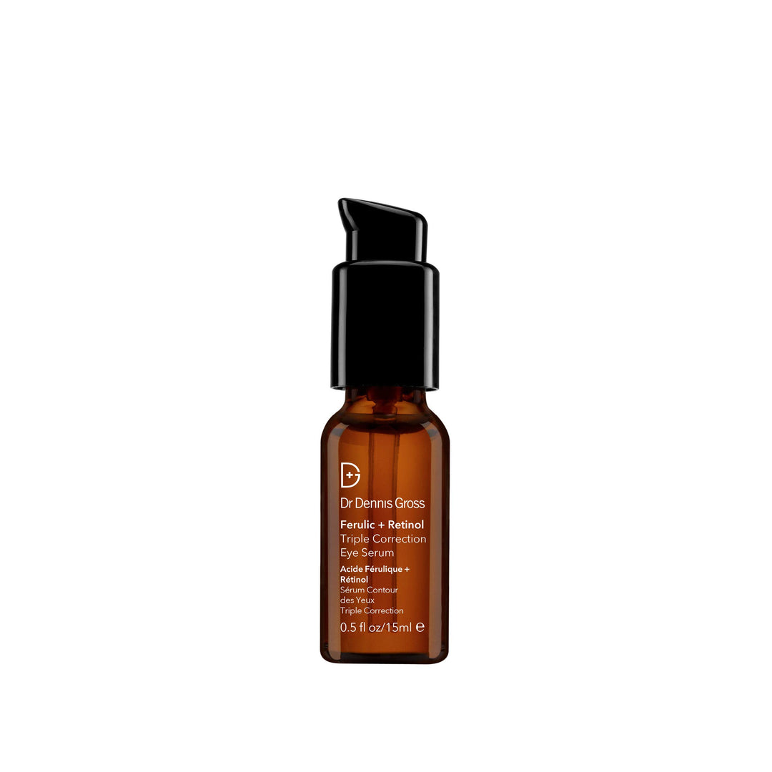 Ferulic + Retinol Triple Correction Eye Serum: for Wrinkles, Loss of Elasticity, and Rough Texture, 0.5 fl oz