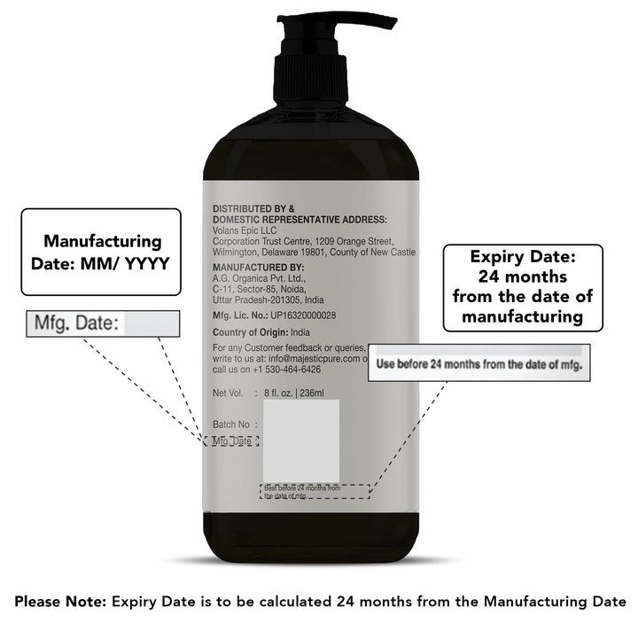 Lavender Massage Oil - Hydrating, Calming, Warming, Relaxing & Rejuvenating Body Oil - Premium Grade, Made with Natural Oils - Skin Care for Men and Women - Made in USA - 8 fl oz
