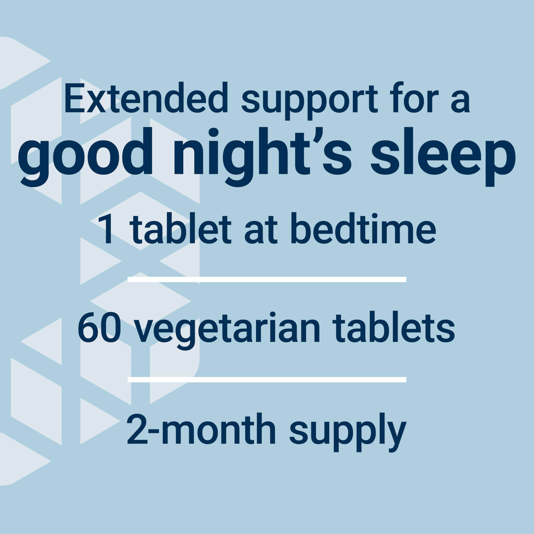 Melatonin 6 Hour Timed Release 3 mg - For Circadian Rhythm & Immune Function, Cellular and DNA Health - Sleep Supplement - Non-GMO, Gluten-Free - Vegetarian Tablets, 60 Count