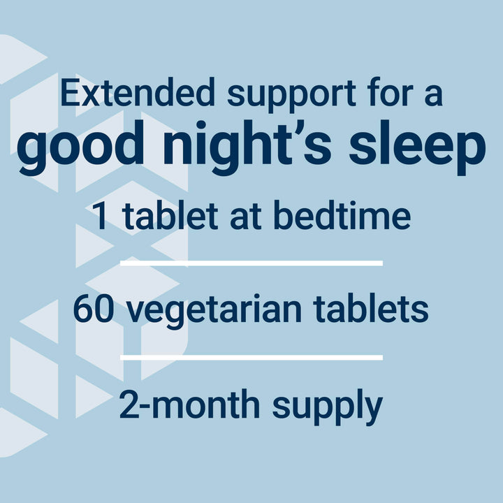 Melatonin 6 Hour Timed Release 3 mg - For Circadian Rhythm & Immune Function, Cellular and DNA Health - Sleep Supplement - Non-GMO, Gluten-Free - Vegetarian Tablets, 60 Count