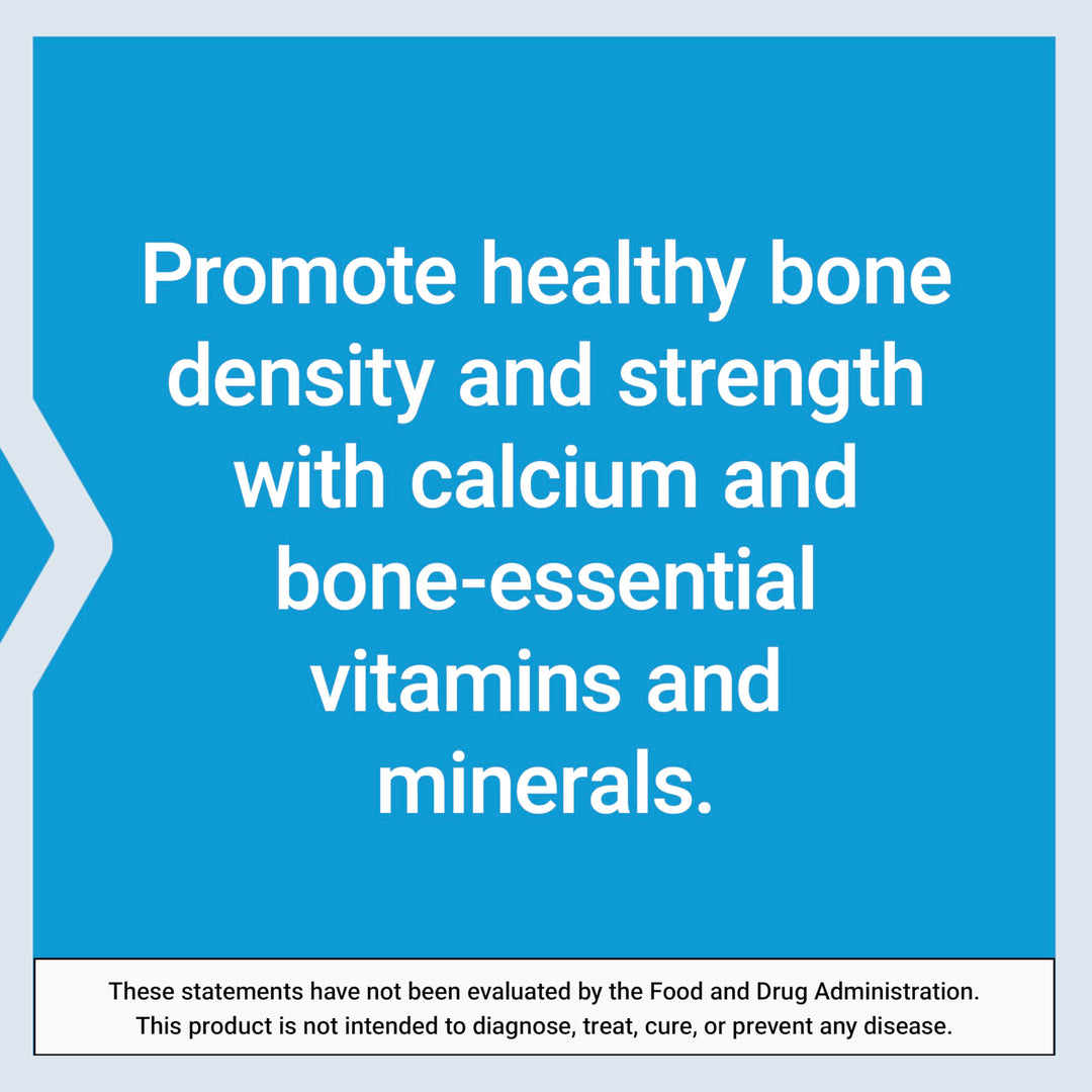 Bone Restore + Vitamin K2 Vitamins & Minerals Maintain Bone Health & Strength - Fortifying Nutrients Calcium, D3 & Important Bone Building Minerals - Non-GMO, Gluten-Free -120 Capsules