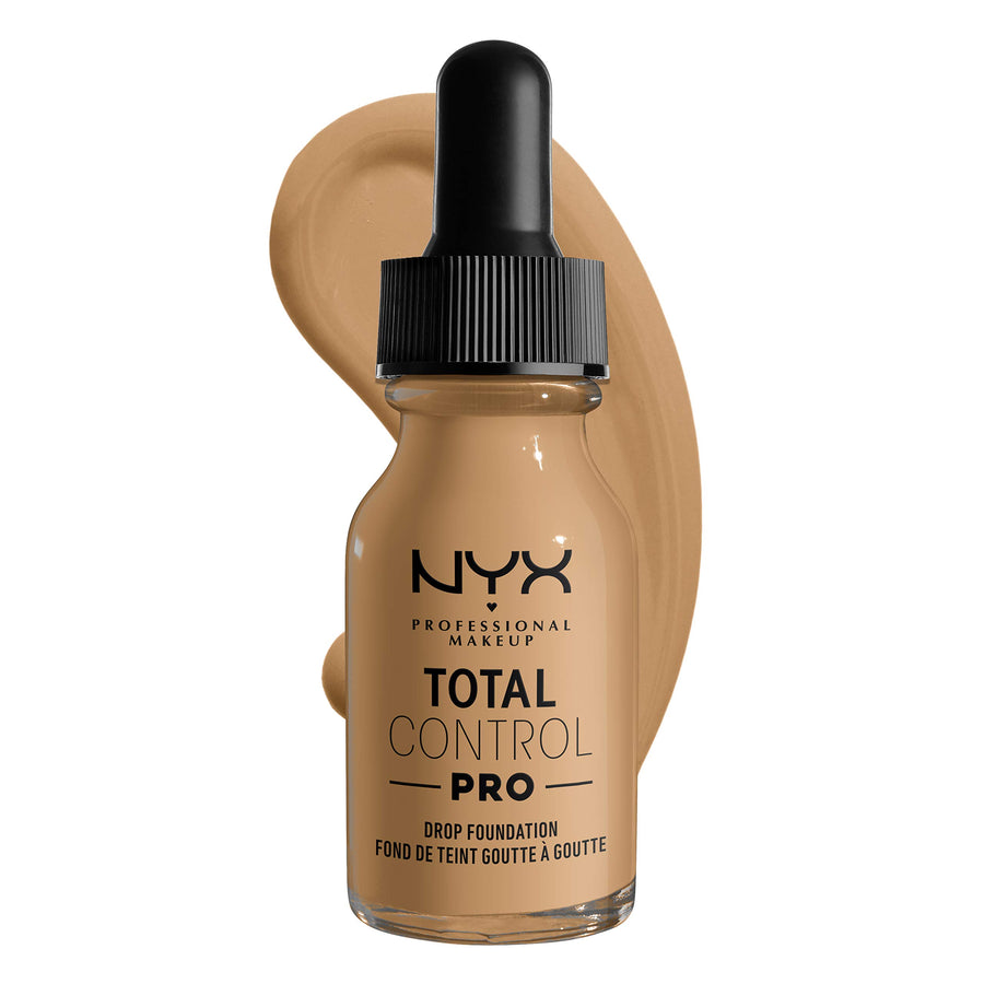 PROFESSIONAL MAKEUP Total Control Pro Drop Foundation, Skin-True Buildable Coverage - Beige