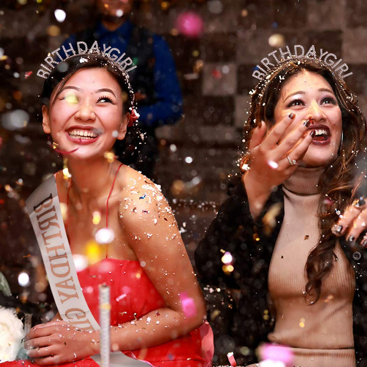 Birthday Sash for Women Rose Birthday Crowns Gold Birthday Tiara for Women Birthday Girl Headband Princess Crown Rhinestone Happy Birthday Accessories