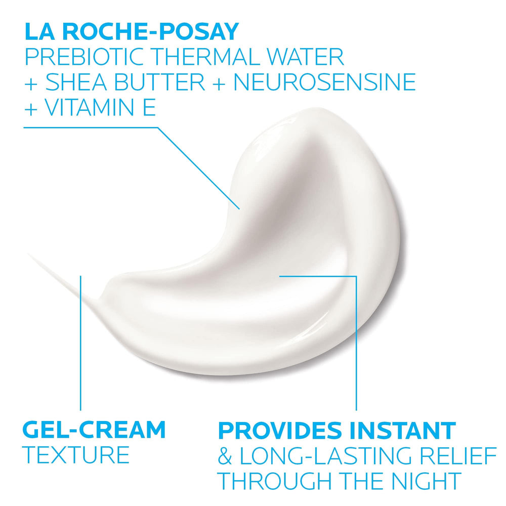 Toleriane Dermallergo Night Cream for Face Intense Soothing Moisturizer with Vitamin E, Allergy Tested, for Sensitive Skin, Formerly Toleriane Ultra Night