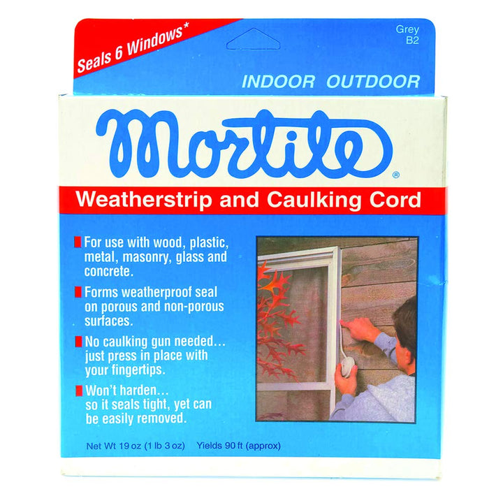 Weatherstrip, 90 ft, Gray