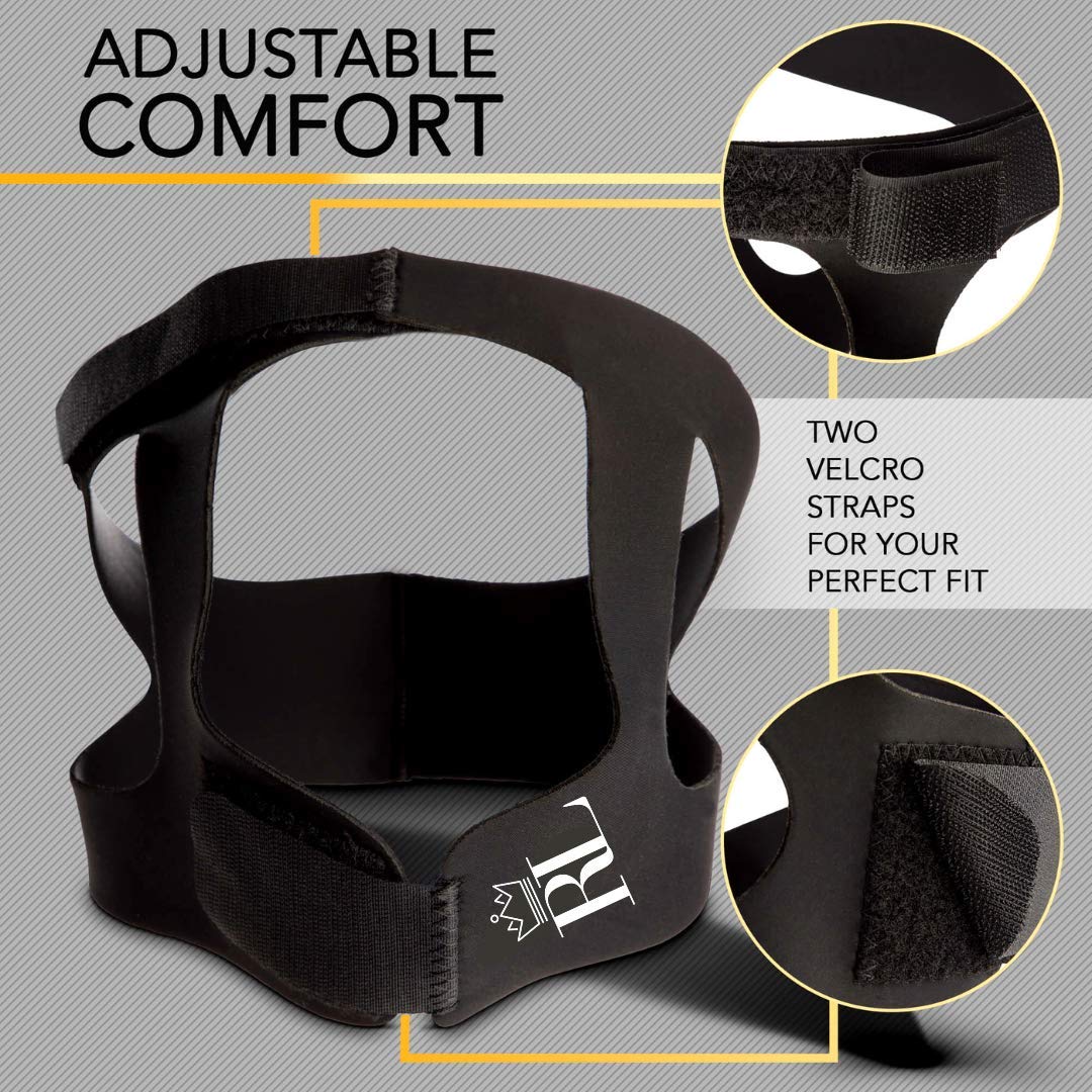 Anti Snoring Chin Strap for CPAP Users - CPAP Chin Straps for Men and Women - CPAP Supplies - Keep Mouth Closed While Sleeping - Anti Snore Chin Strap - Snore Strap Snoring Solution -