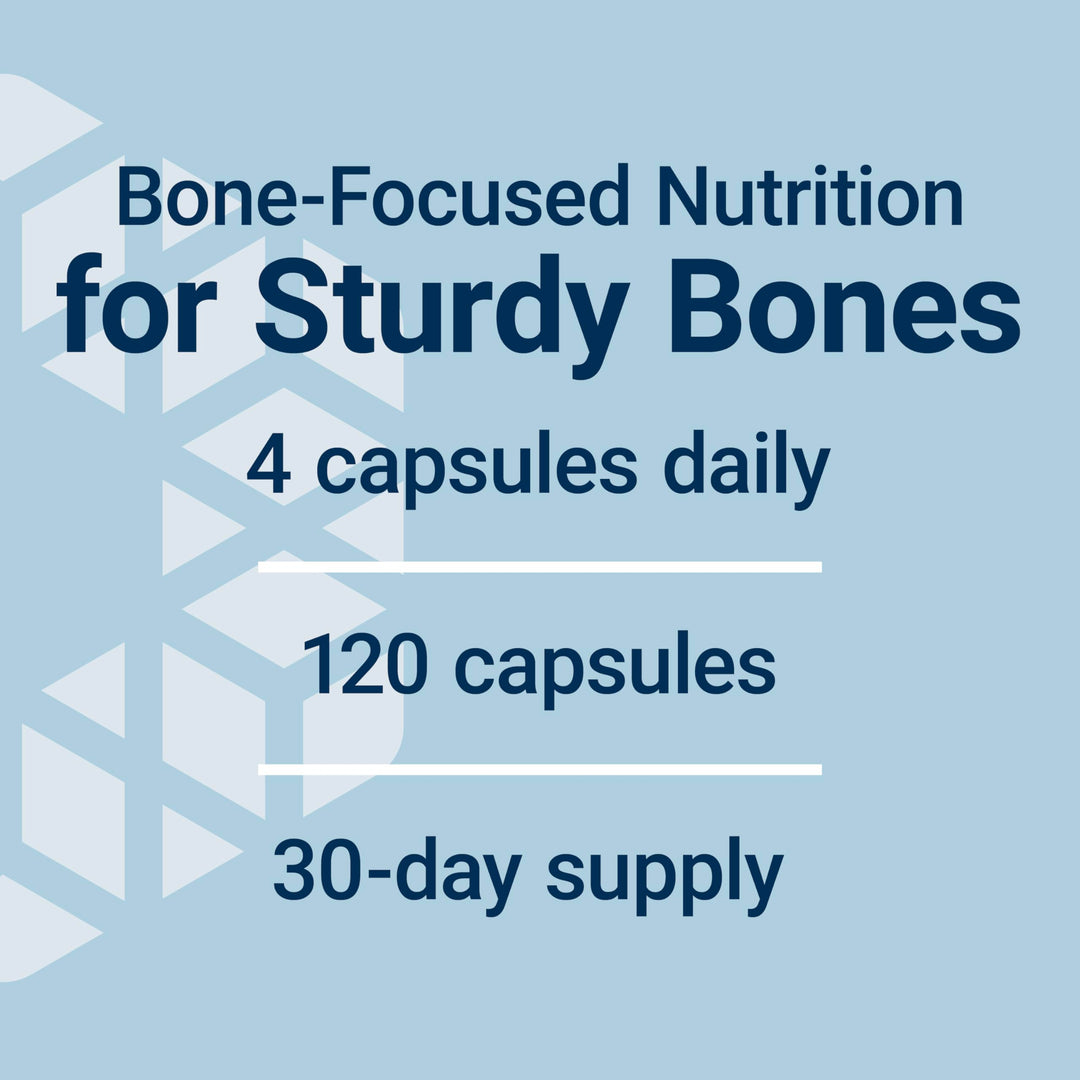 Bone Restore + Vitamin K2 Vitamins & Minerals Maintain Bone Health & Strength - Fortifying Nutrients Calcium, D3 & Important Bone Building Minerals - Non-GMO, Gluten-Free -120 Capsules