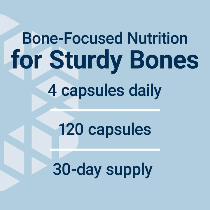 Bone Restore + Vitamin K2 Vitamins & Minerals Maintain Bone Health & Strength - Fortifying Nutrients Calcium, D3 & Important Bone Building Minerals - Non-GMO, Gluten-Free -120 Capsules