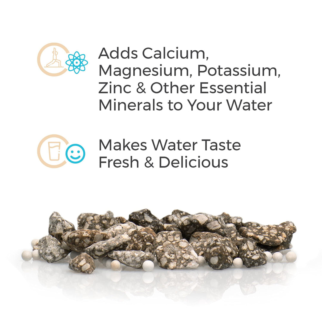 Mineral Stones Replacement | Designed for 's Gravity Water System | Adds Healthy Minerals and Makes Water Alkaline | Makes Water Taste Delicious