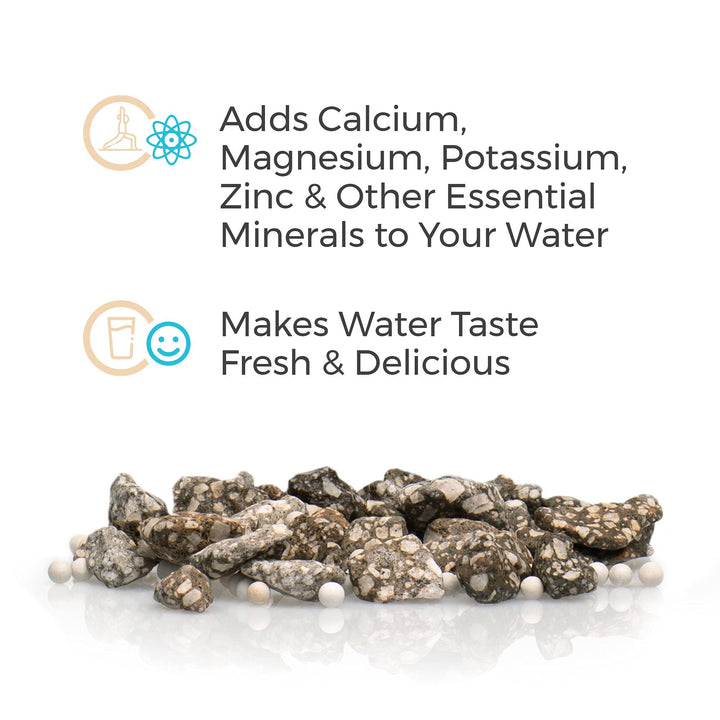 Mineral Stones Replacement | Designed for 's Gravity Water System | Adds Healthy Minerals and Makes Water Alkaline | Makes Water Taste Delicious