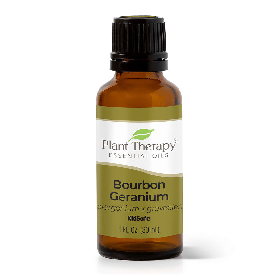Geranium Bourbon Essential Oil 100% Pure, Undiluted, Natural Aromatherapy, Therapeutic Grade 30 mL (1 oz)