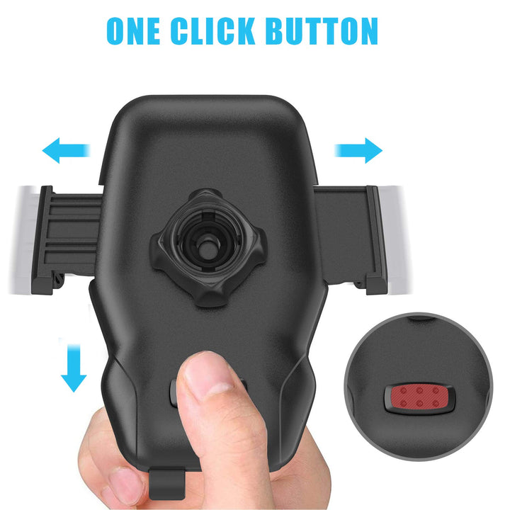 Universal Car Phone Mount CD Slot Car Mount Holder with New Gravity Self-Locking Design Mount, Compatible with All Smartphones (New Gravity Self-Locking Mount)