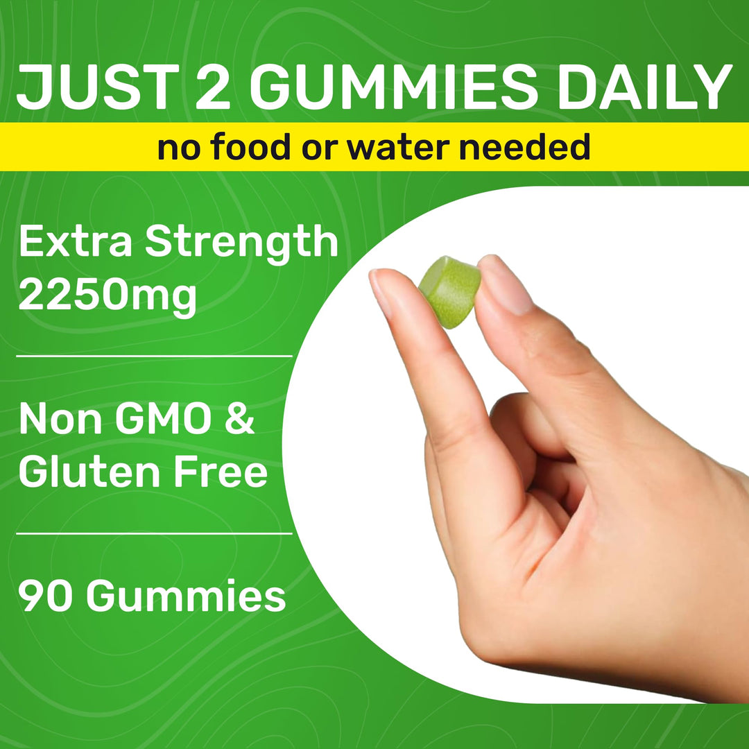 Hemp Gummies - Oil Gummies for Adults with Vitamins C, B3, B6, B12, Biotin, B5 & Zinc for Better Sleep & Calm - Hemp Candy Supplement with Multivitamins & Omega 3, 6, 9-90 Count