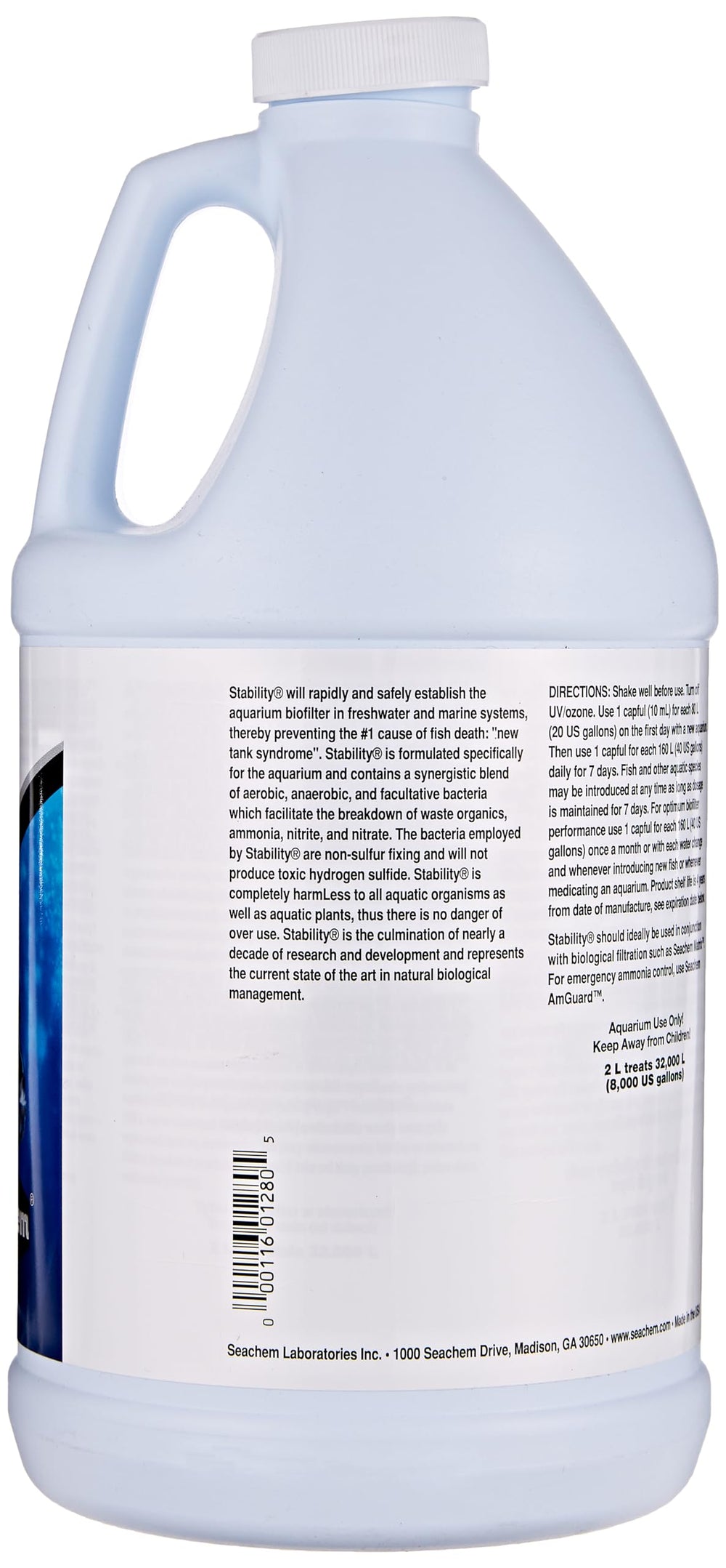 Stability Fish Tank Stabilizer - For Freshwater and Marine Aquariums 2L / 67.6 oz