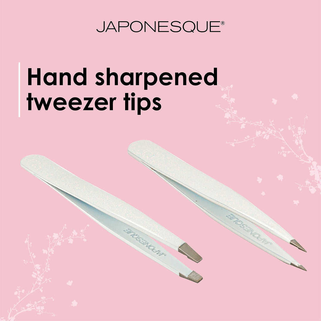 Japonesque Brow Perfecting Tweezer Duo, 1 oz.