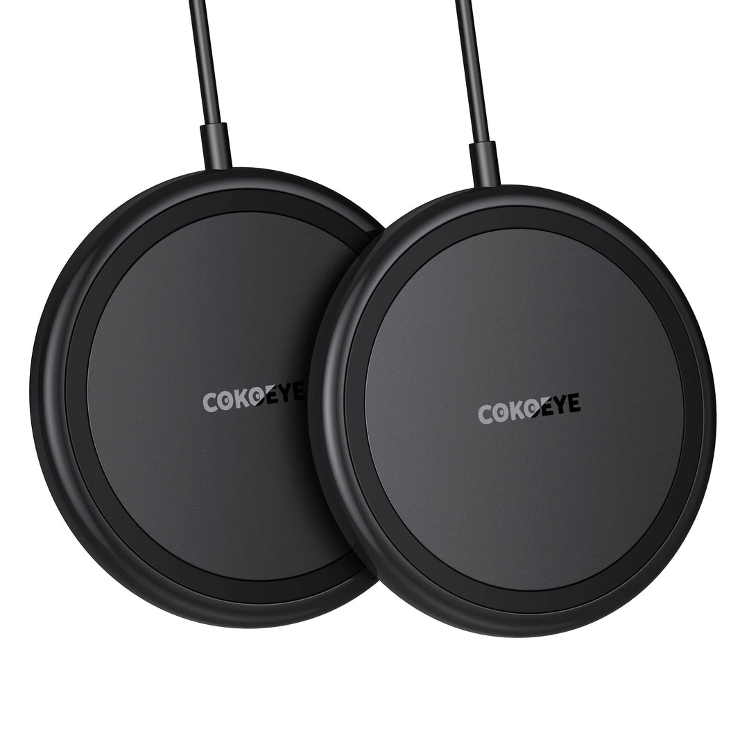 Wireless Charger 2-Pack for iPhone Wireless Charger Pad, Max Fast Wireless Phone Charger for iPhone 16/16 Plus/16 Pro/16 Pro Max/15/15 Pro/15 Plus/ 14/13 Series/Samsung S24/S23/AirPods Pro 2