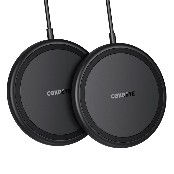 Wireless Charger 2-Pack for iPhone Wireless Charger Pad, Max Fast Wireless Phone Charger for iPhone 16/16 Plus/16 Pro/16 Pro Max/15/15 Pro/15 Plus/ 14/13 Series/Samsung S24/S23/AirPods Pro 2