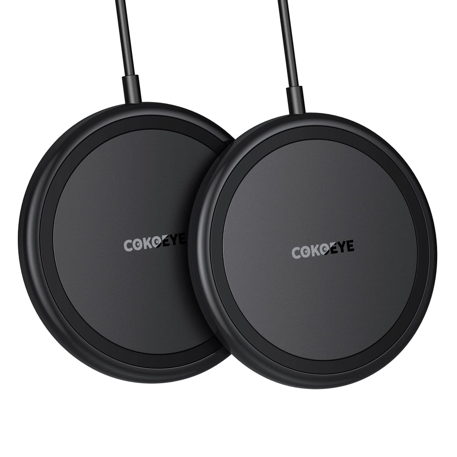Wireless Charger 2-Pack for iPhone Wireless Charger Pad, Max Fast Wireless Phone Charger for iPhone 16/16 Plus/16 Pro/16 Pro Max/15/15 Pro/15 Plus/ 14/13 Series/Samsung S24/S23/AirPods Pro 2