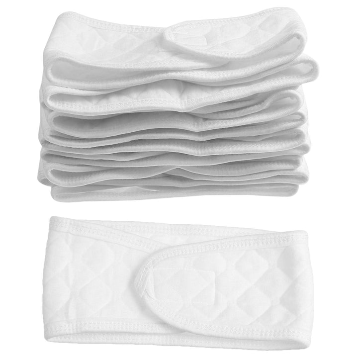 10Pcs Umbilical Belt Infant Cotton Umbilical Cord Abdominal Binder Navel Truss Support Belts for Infant Newborn