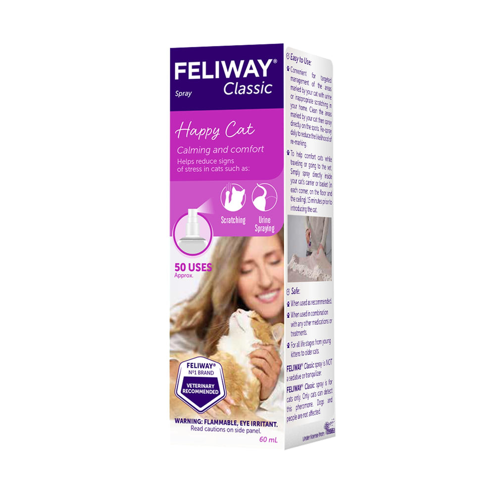 Classic Cat Calming Pheromone Spray (60 mL)