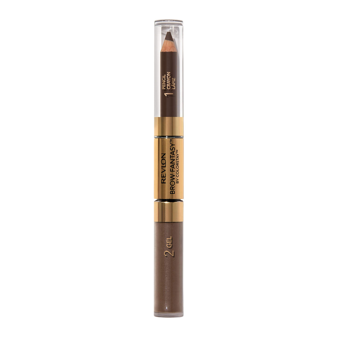 Brow Fantasy Pencil & Gel By Colorstay, Dark Brown