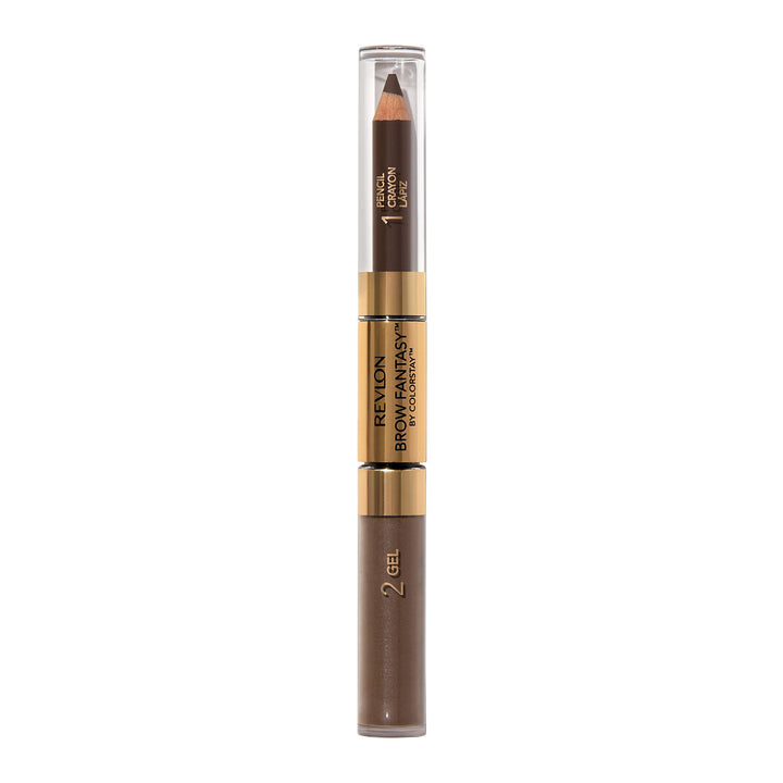 Brow Fantasy Pencil & Gel By Colorstay, Dark Brown