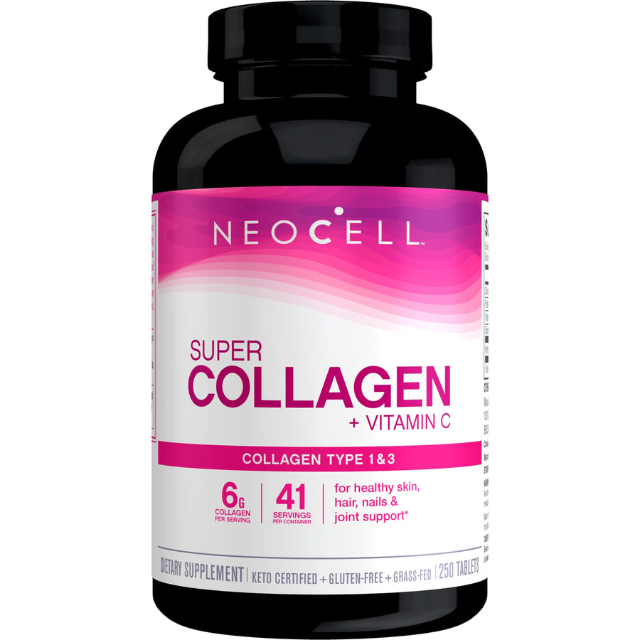 Super Collagen C Type I and III - 250 Tablets