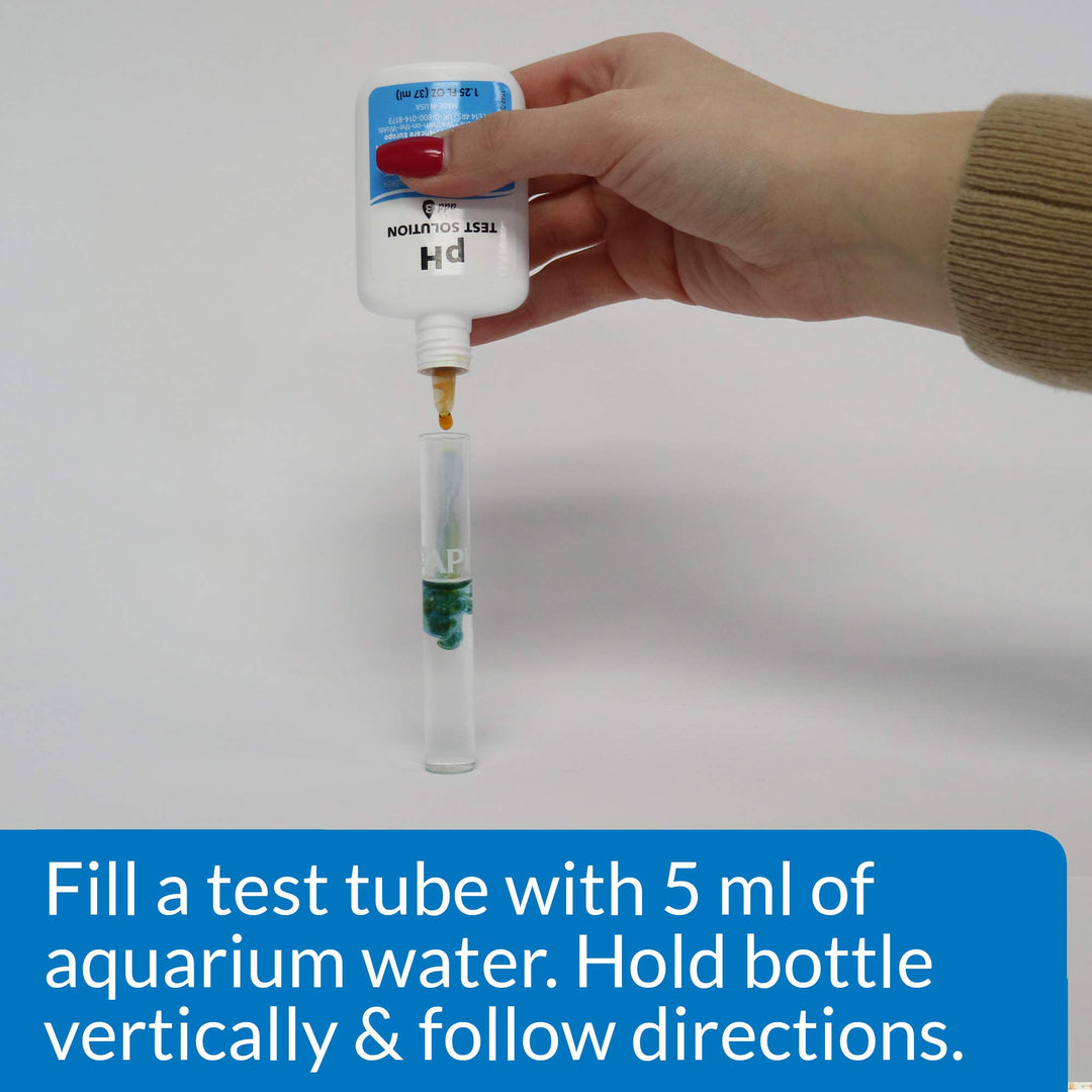 pH TEST & ADJUSTER KIT 250-Test Freshwater Aquarium Water pH Test and Adjuster Kit
