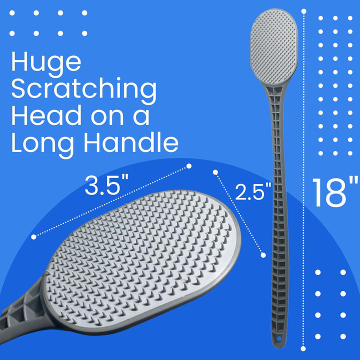 The Ultimate Back Scratcher, Scalp Massager, Back Massager, & Exfoliator Has Large Scratch Surface, Relieves Stress & Anxiety - an All Body Back Scratcher Gives a Deep Soothing Scratch