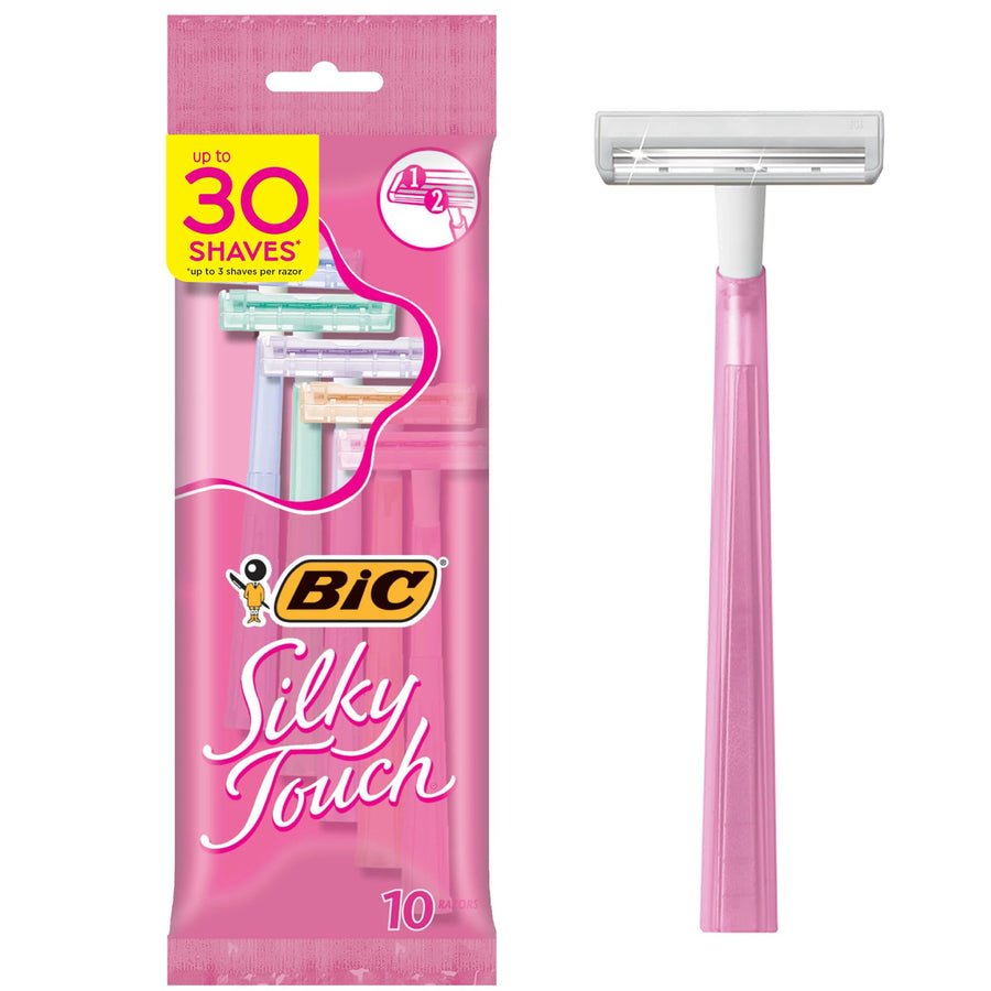 Bic Twin Select Silky Touch Shavers 10 Each