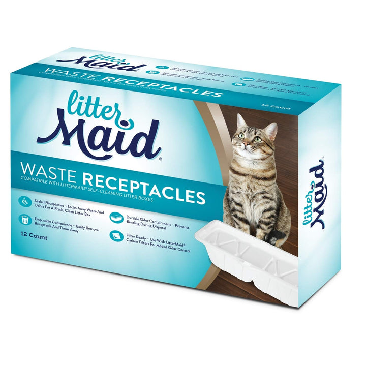 Waste Receptacles, 12 Count