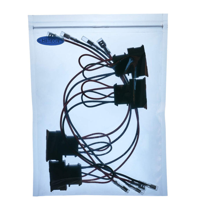 2 Pairs (4 Pack) Speaker Wiring Harness Wire Cable for VW Passat Seat Golf Polo Speakers Adapter Connector Adaptor Plug