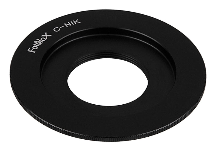 Lens Mount Adapter Compatible with C-Mount CCTV/Cine Lenses to Nikon F-Mount Cameras