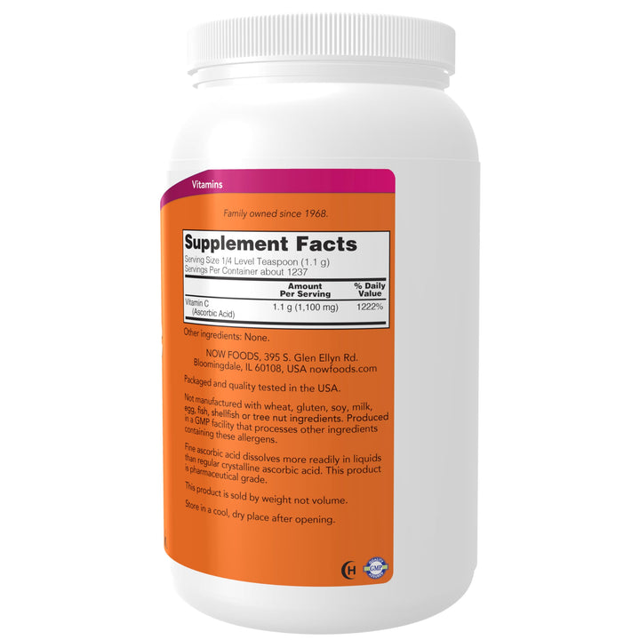 Supplements, Vitamin C Crystals (Ascorbic Acid), Antioxidant Protection*, 3-Pound