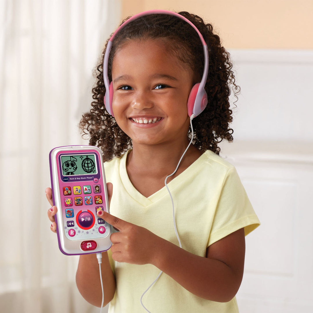 Rock and Bop Music Player, Pink