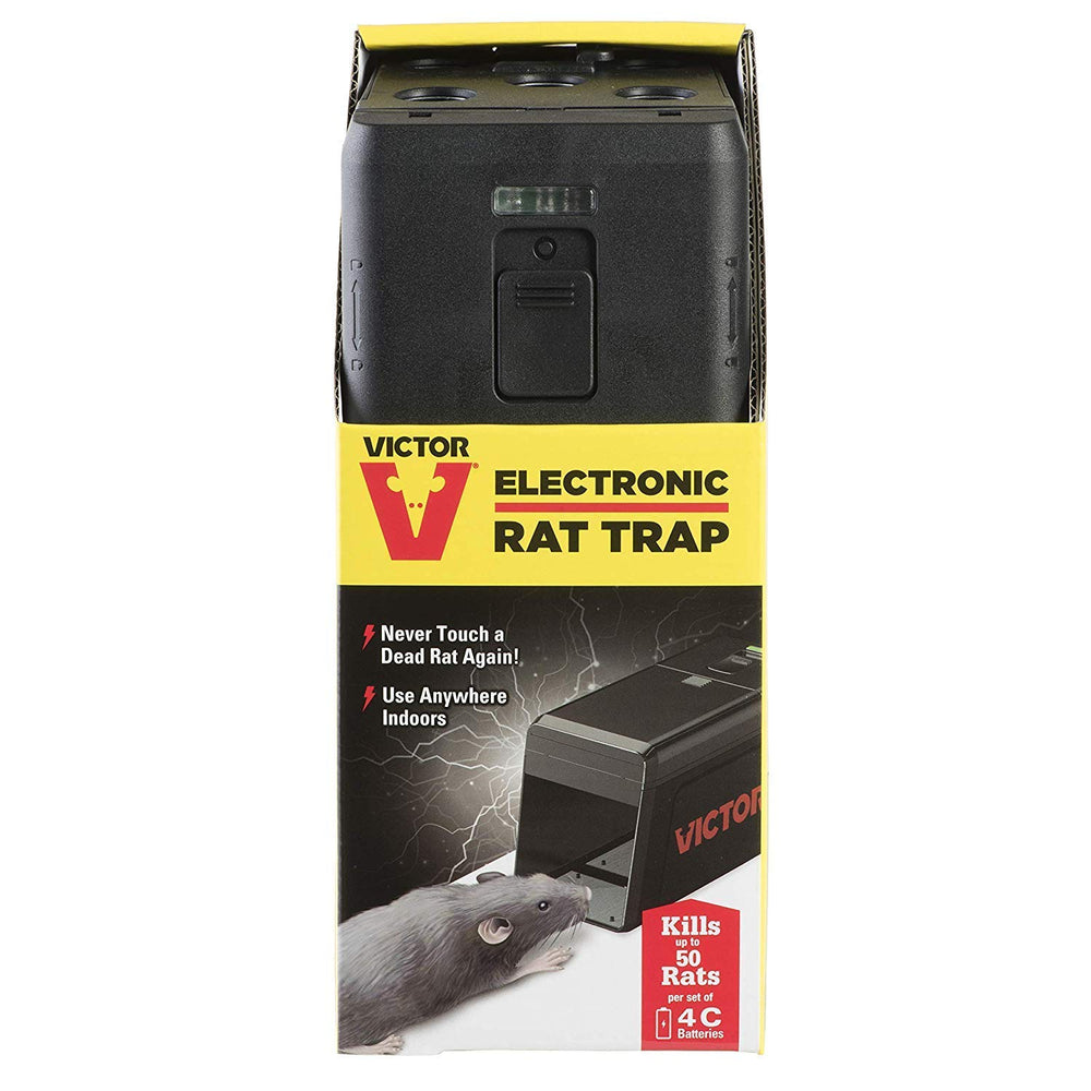 M241 Indoor Electronic Humane Rat and Mouse Trap - No Touch, No See Electric Rat and Mouse Trap