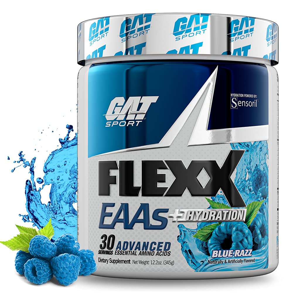 Flexx EAAs + Hydration, Advanced Essential Amino Acids, 30 Servings (Blue Razz)