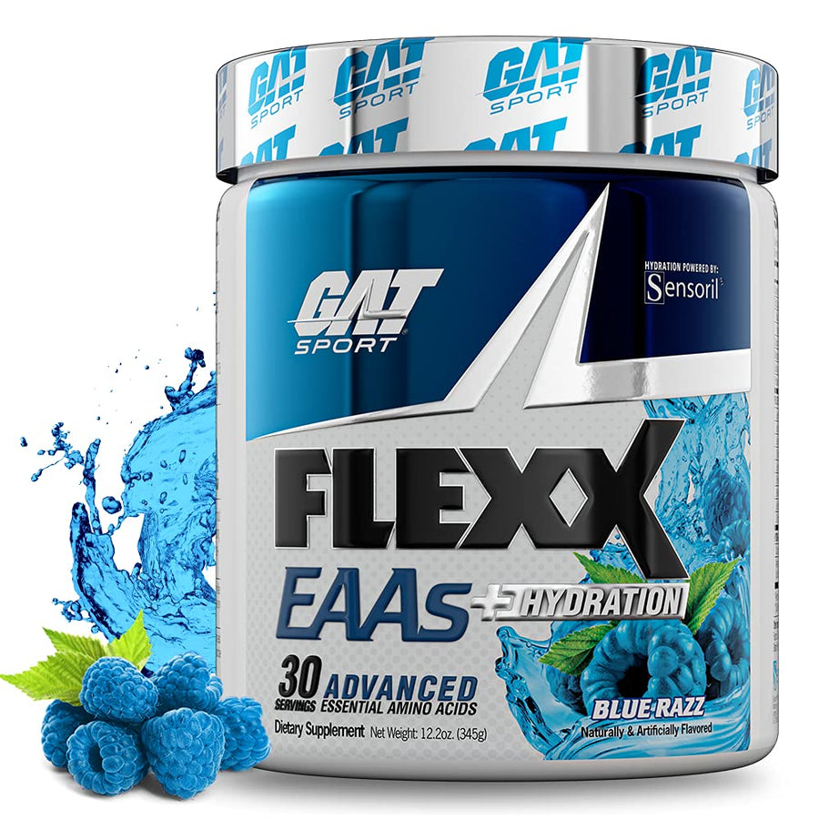 Flexx EAAs + Hydration, Advanced Essential Amino Acids, 30 Servings (Blue Razz)
