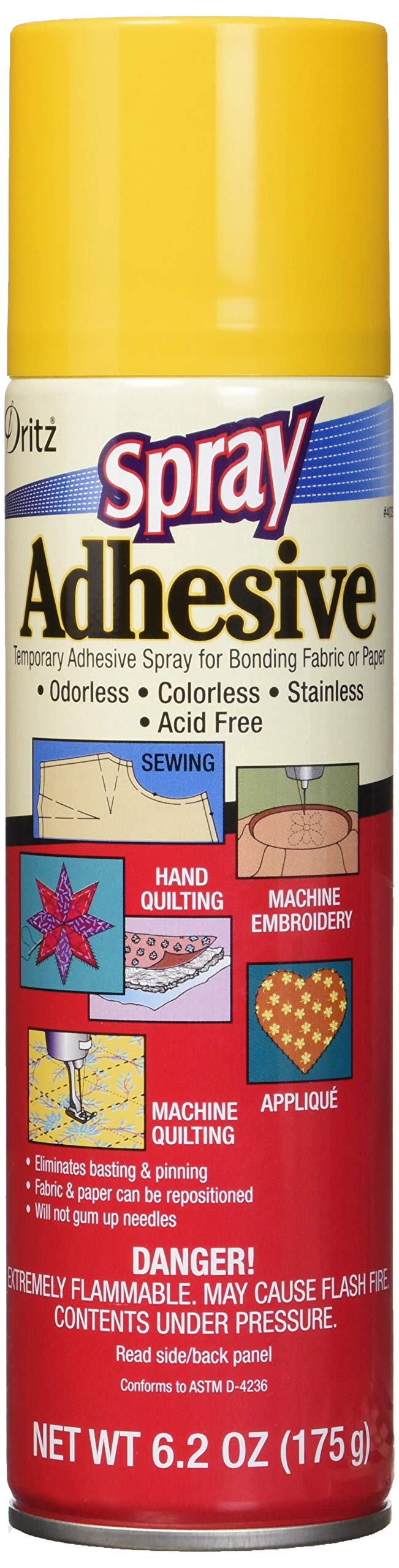 403 Spray Adhesive Clear, 6 ounces