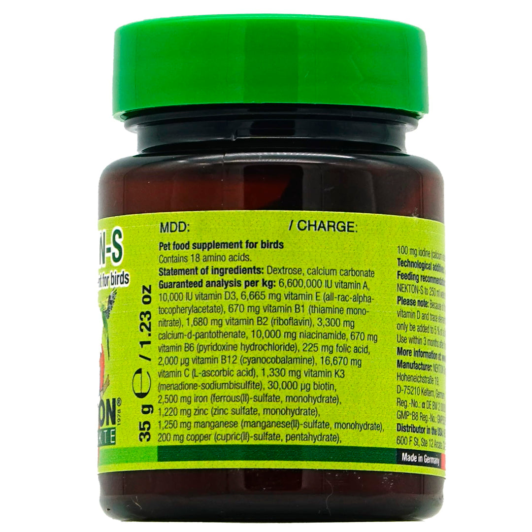 -S Multi-Vitamin for Birds, 35gm, (1.23 ounce)