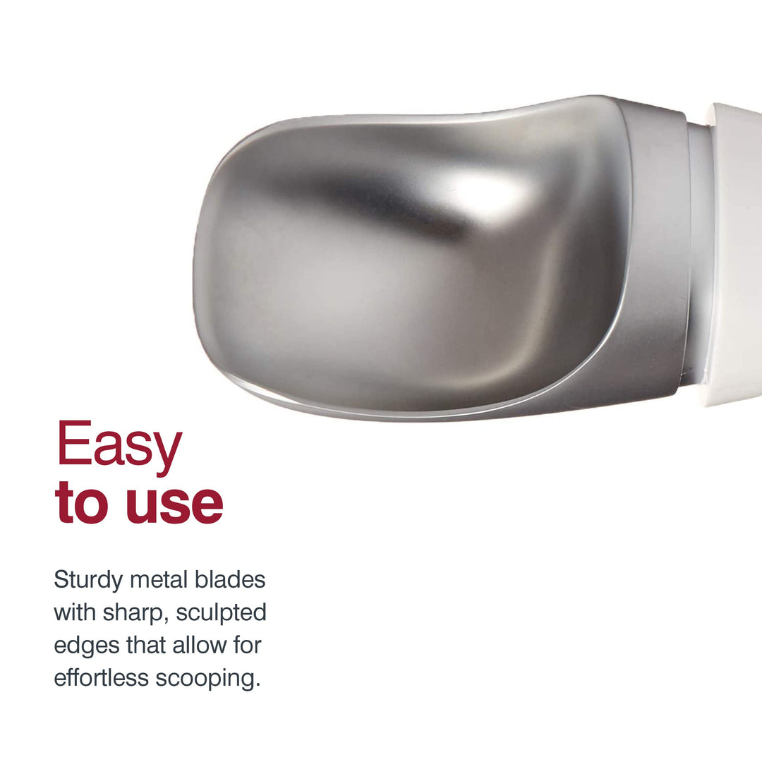 Right Scoop Ice Cream Scoop - Ergonomic, Dishwasher-Safe Ice Cream Scooper Perfect for Gelato, Sorbet, Frozen Yogurt & More - Red