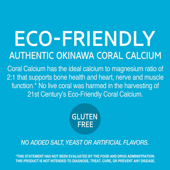 Coral Calcium Capsules, 1000 mg, 120 Count (22777)