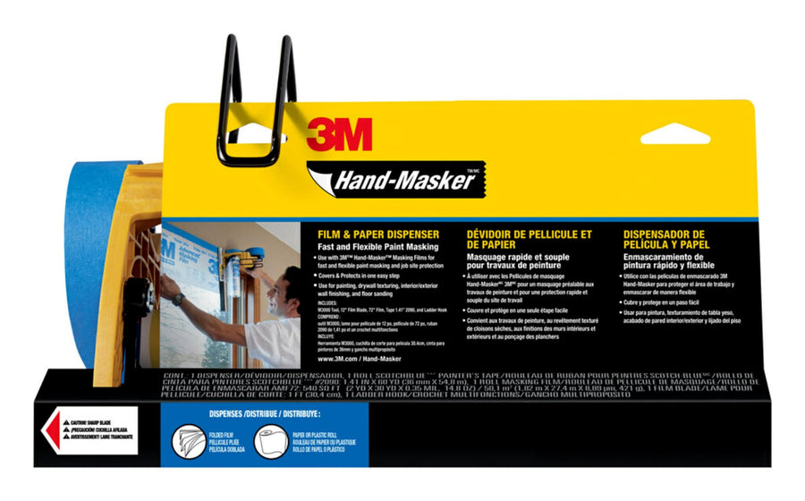 ™ Hand-Masker™ Pre-Loaded Dispensers, Masking Film Tape Kit