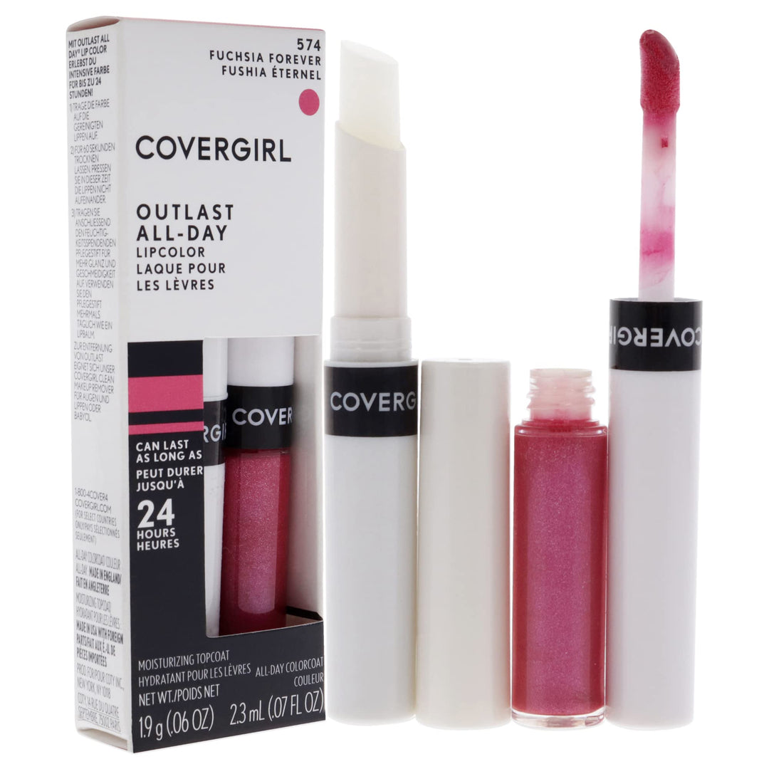 Outlast Lipcolor Fuchsia Forever 574 0.06 Fl Oz