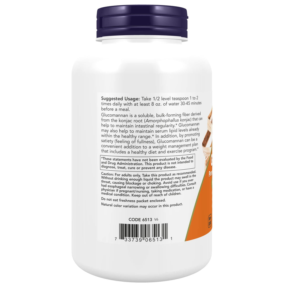 Supplements, Glucomannan (Amorphophallus konjac) Pure Powder, Supports Regularity*, Healthy Weight Management*, 8 Ounce (Pack of 1)