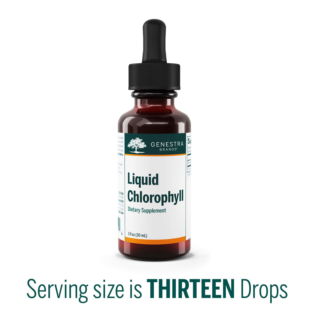 Liquid Chlorophyll | 25 mg Chlorophyll Formulation per Drop | 1 fl. oz.