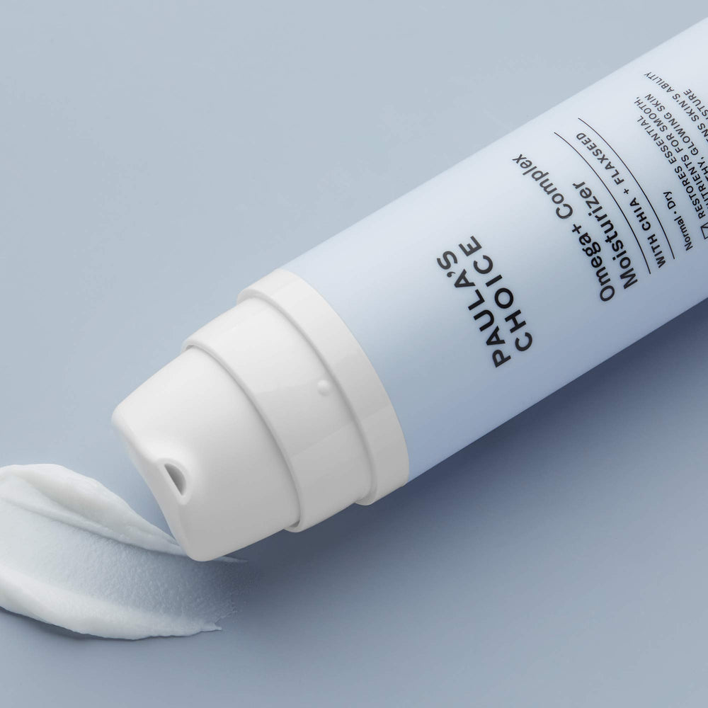Omega+ Complex Lightweight Face Moisturizer, Shea Butter & Plant Oils, Brightening Vitamin C - For Dry & Sensitive Skin