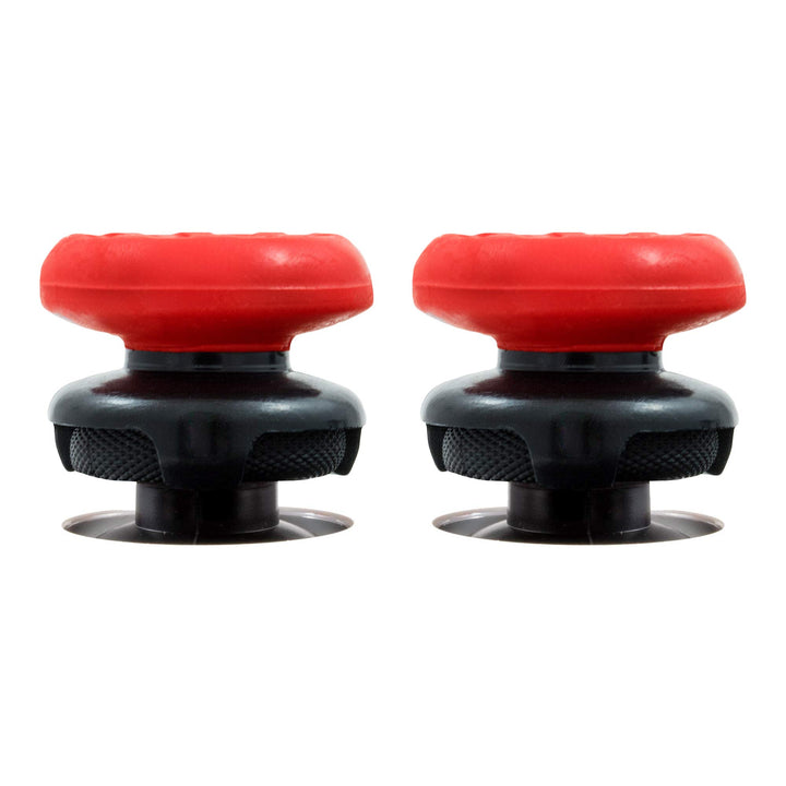 FPS Freek Inferno for PlayStation 4 (PS4) and PlayStation 4 (PS5) Controller | Performance Thumbsticks | 2 High-Rise Concave | Red
